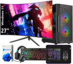 KOMPUTER PC ARAMIS 5900x/4060/P64/M1 + MONITOR 27