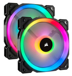 Corsair iCUE LL120 RGB Black (1x120mm) + KONTROLER