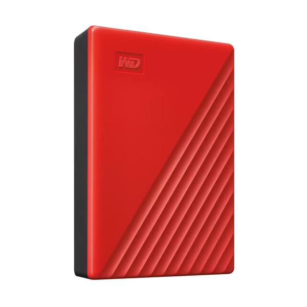 Dysk zewnętrzny WD My Passport 6TB USB3.2 Gen 1 Czerwony (WDBR9S0060BRD-WESN)