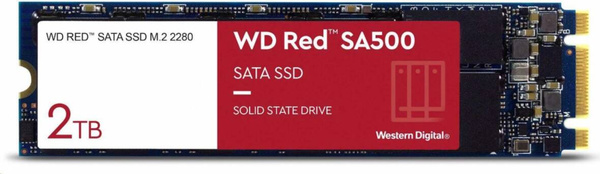 Dysk SSD WD Red SA500 2TB M.2 2280 SATA III (WDS200T1R0B)
