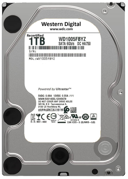 DYSK HDD 3.5 WD GOLD WD1005FBYZ 1TB