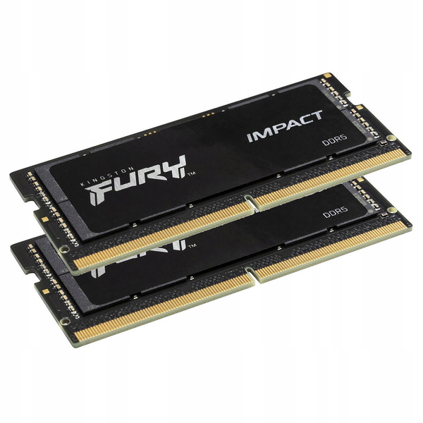 Kingston Technology FURY Impact moduł pamięci 32 GB 2 x 16 GB DDR5 (KF564S38IBK2-32) USZKODZONE