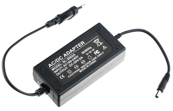 Zasilacz SL-2002A / 40W / 20V~2.0A / 5.5mm x 2.0mm (U)