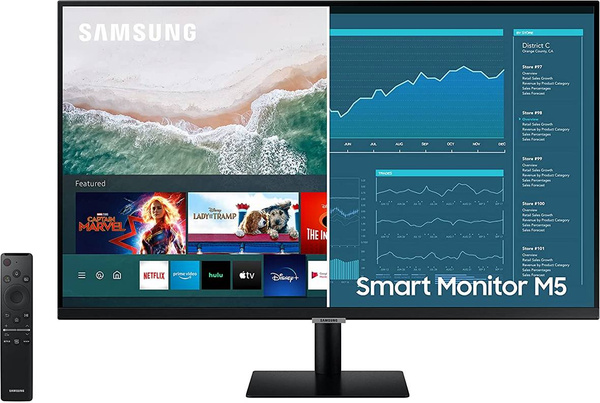 MONITOR SAMSUNG SMART MONITOR M5 S27AM502NR 27 CALI