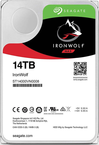 DYSK HDD 3.5 SEAGATE IRONWOLF NAS PRO ST14000VN0008 14TB USZKODZONY