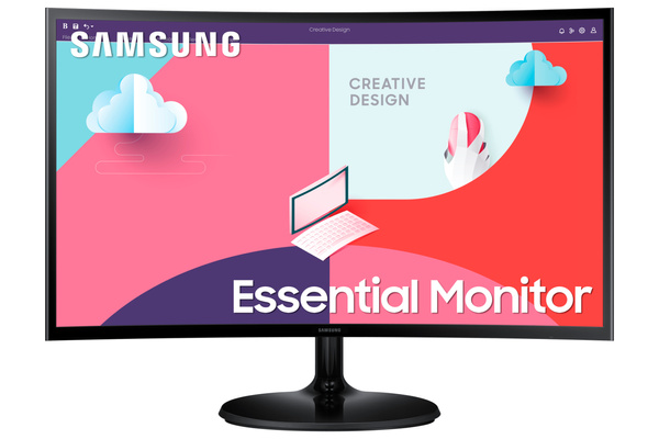 Monitor LCD Samsung S27C364EAU 27" 1920 x 1080 px VA (U) (W) (LS27C364EAUXEN)