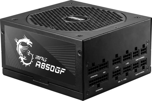 Zasilacz modularny MSI MPG A850GF 850W 80 Plus Gold (306-7ZP0C11-CE0)