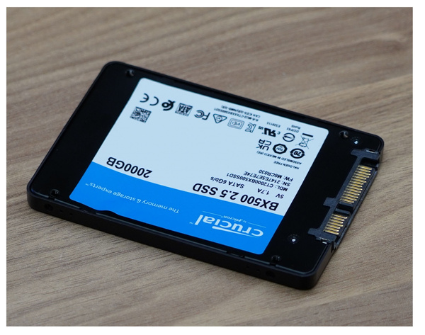 Dysk SSD 2.5" Crucial BX500 (CT2000BX500SSD1) 2TB