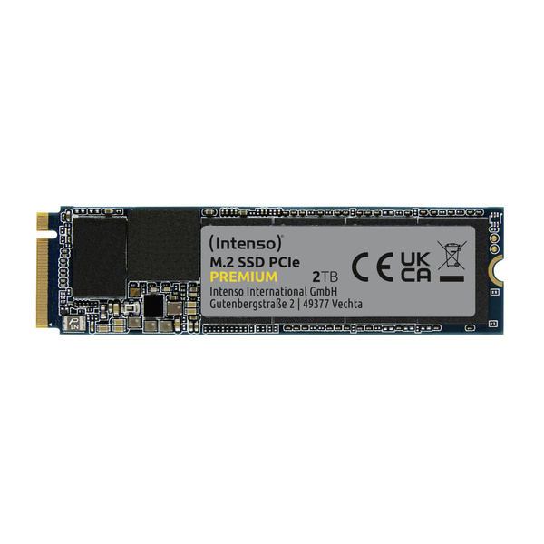 Dysk SSD Intenso Premium 2TB M.2 2280 PCI-E x4 Gen3 NVMe (3835470) (U)