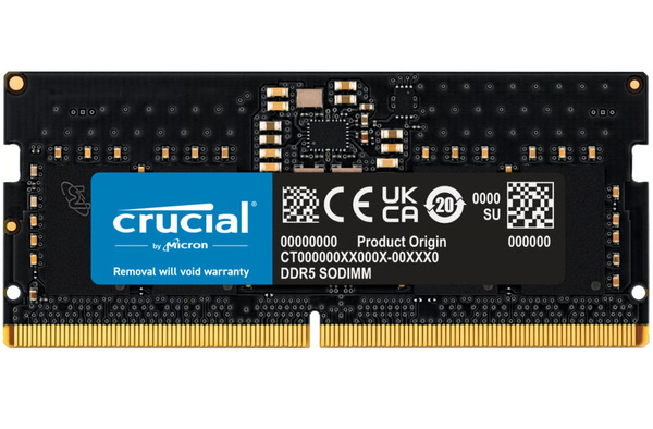 Pamięć RAM SODIMM Crucial 8GB CT8G56C46S5 5600MHz