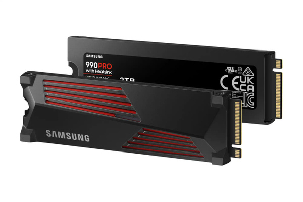 Dysk SSD M.2 NVMe Gen. 4 Samsung 990 Pro with Heatsink 2TB (MZ-V9P2T0CW)