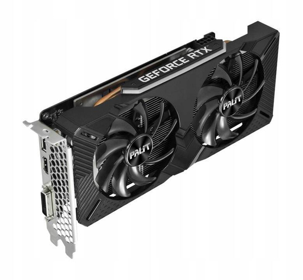 Karta graficzna Palit GeForce RTX 2060 Dual 6 GB (NE62060018J9-1160A) USZKODZONA