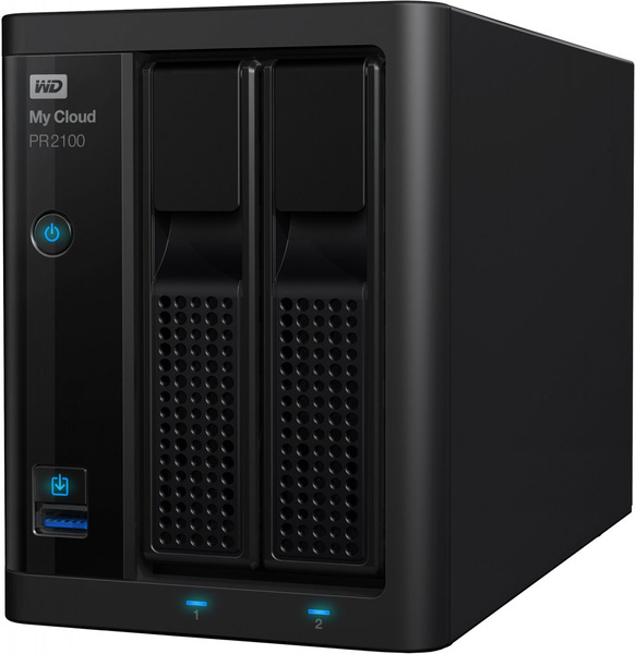 NAS WD My Cloud Pro Series PR2100 0TB (2x0HDD) 4GB 2xLAN USZKODZONY