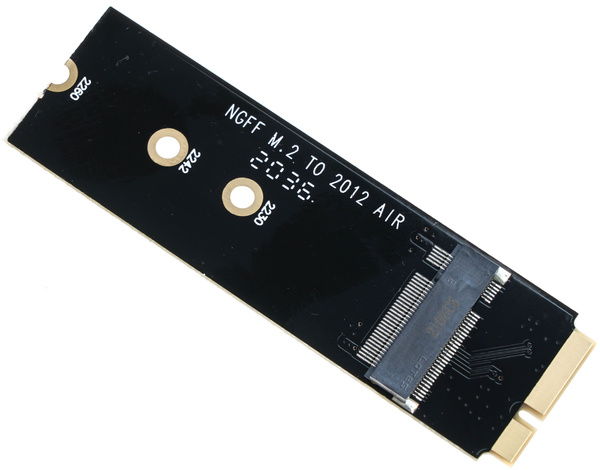 Adapter NGFF M.2 SATA do MacBook 2012 Air SSD (USZKODZONY)