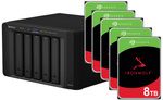 Serwer NAS Synology DiskStation DS1515+ 40TB (5x8TB) Seagate IronWolf HDD