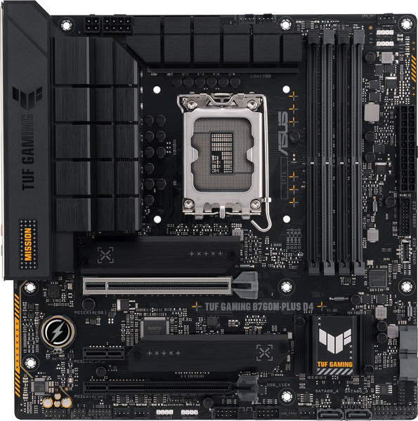 Płyta główna mATX Asus TUF Gaming B760M-PLUS D4 (Socket 1700)
