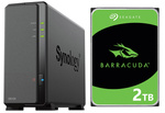 Serwer NAS Synology DiskStation DS124 2TB Seagate Barracuda