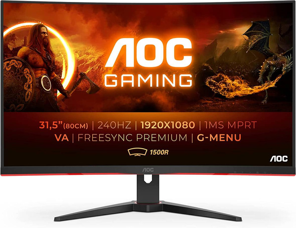 Monitor AOC Gaming C32G2ZE/BK