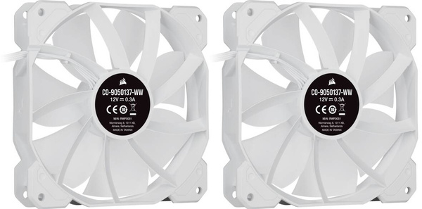 Corsair SP120 RGB Elite White (2x120mm) (CO-9050137-WW)