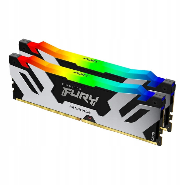 32 GB DDR5 7200 MT S CL38 DIMM KIT OF 2 Fury Renegade RGB XMP (KF572C38RSAK2-32) USZKODZONE