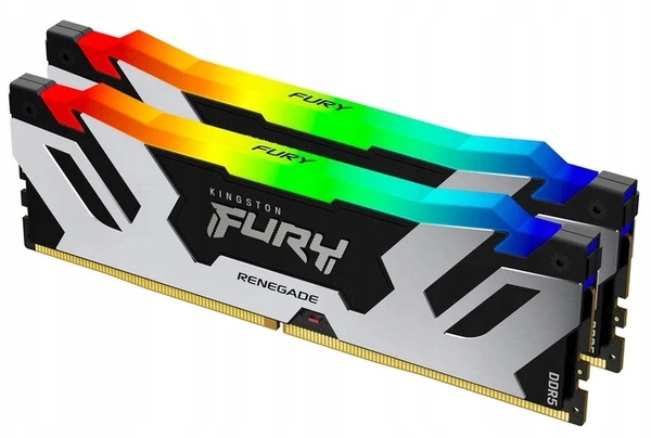 Pamięć RAM Kingston Fury Renegade RGB DDR5 32GB 7200MHz CL38 (KF572C38RSAK2-32)