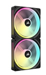 Zestaw dwóch wentylatorów Corsair 140mm QX140 RGB z kontrolerem iCUE LINK