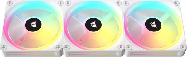 Wentylator Corsair iCUE LINK QX120 RGB 3-pack + Hub (CO-9051006-WW) (U)(W)