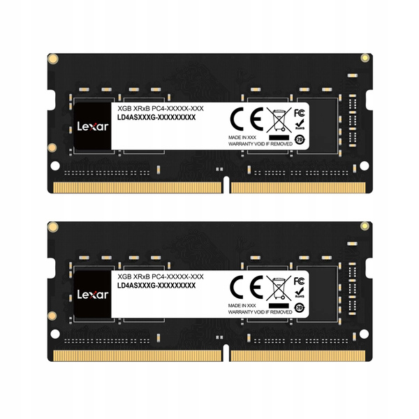 Pamięć RAM Lexar DDR4 SODIMM 32GB 3200MHz CL22 (LD4S16G32C22ST-BGD)
