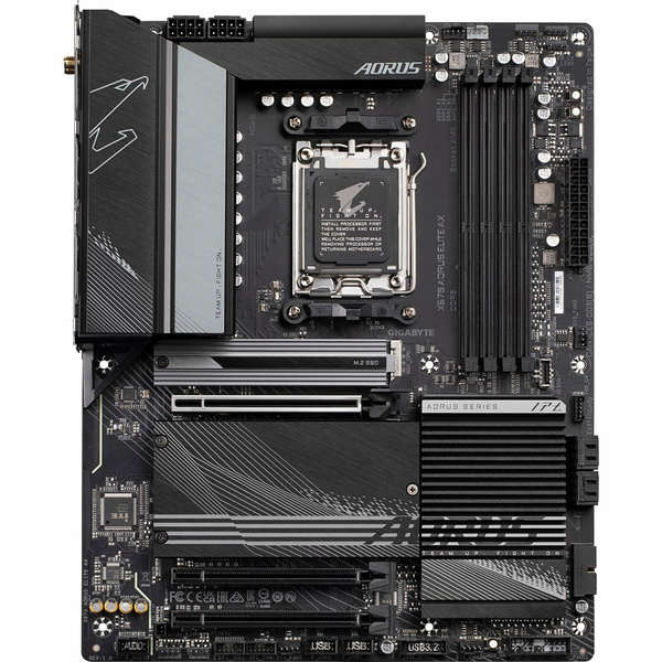 Płyta główna ATX Gigabyte X670 AORUS ELITE AX (USZKODZONA)