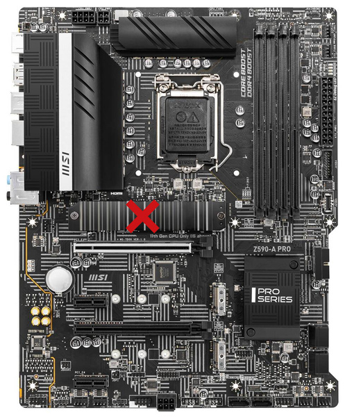 Płyta główna ATX MSI Z590-A Pro (Socket 1200) (U)