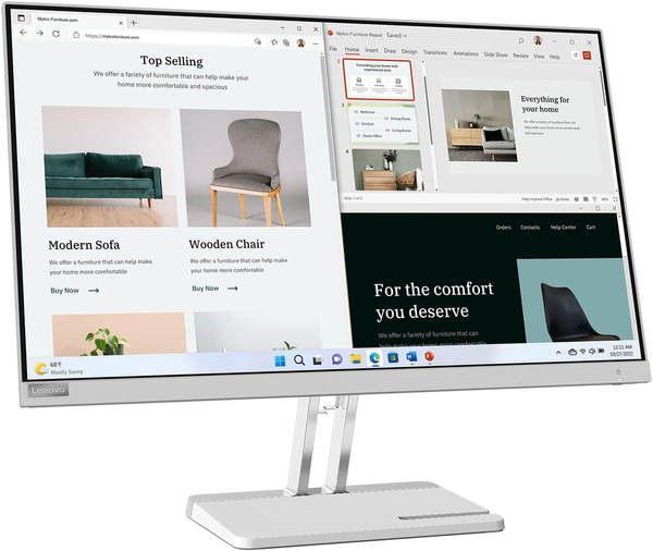 Monitor LED Lenovo L27e-40 27 " 1920 x 1080 px VA (67ACKAC4EU)