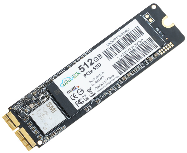 Dysk SSD Cloudeck C4AP 512GB do Apple Mac