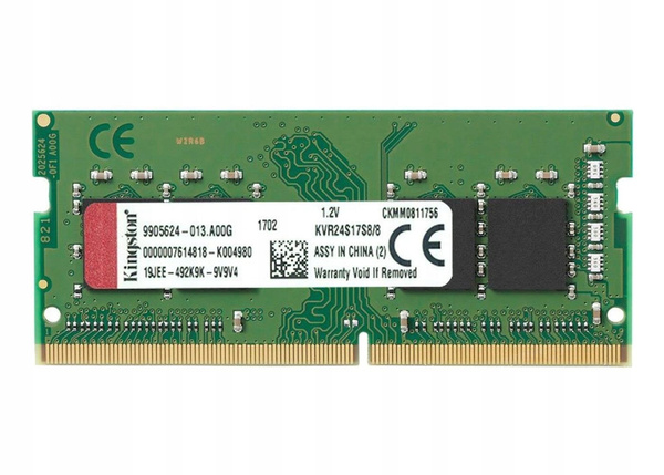 Pamięć RAM do laptopa Kingston ValueRAM SODIMM DDR4 8GB 2666MHz CL19