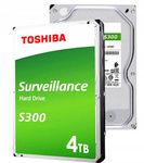 Dysk twardy Toshiba HDWT840UZSVA S300 Surveillance 4TB SATA III 3,5" (HDWT840UZSVA) USZKODZONY