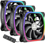 Wentylatory Enermax SquA RGB (UCSQARGB12P-BP3) 120mm