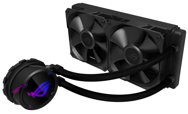 Chłodzenie wodne 240mm Asus ROG Strix LC 240 (90RC0060-M0UAY0)