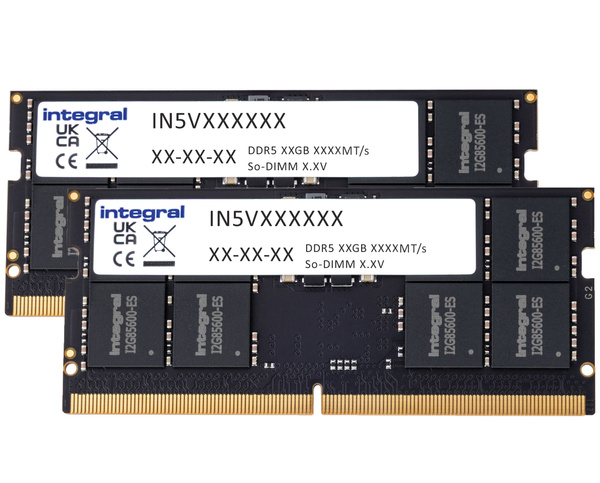 Pamięć RAM Integral 64 GB IN5V32GNHRBXK2 4800 MHz (IN5V32GNHRBXK2)