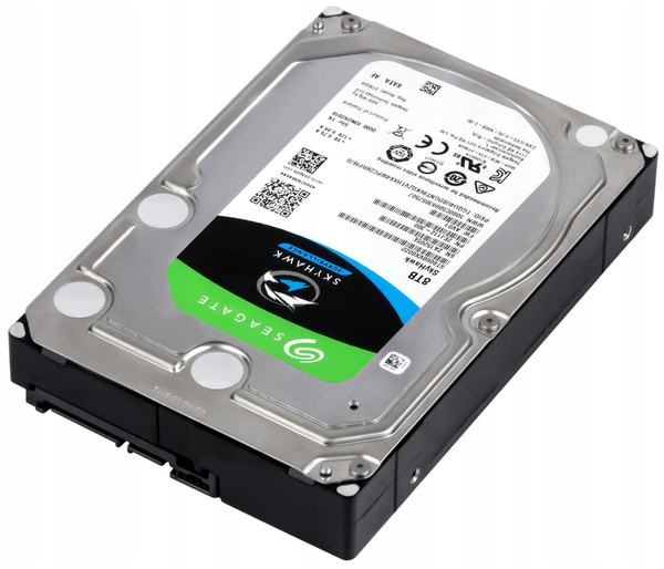 Dysk twardy Seagate SkyHawk Surveillance ST8000VX0022 8TB SATA III 3,5" (ST8000VX0022_1) USZKODZONY