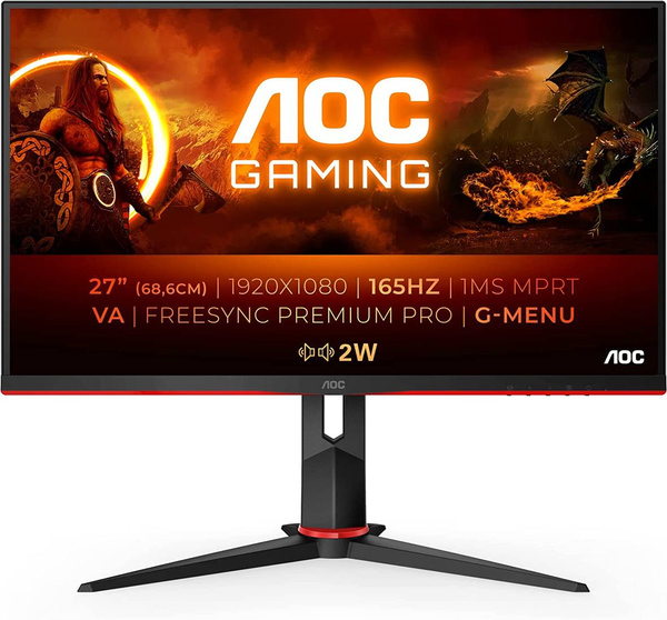 MONITOR GAMINGOWY AOC 27G2SAE/BK 27 CALI