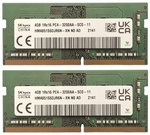 Pamięć RAM SODIMM SK Hynix 8GB (2x4GB) DDR4 3200MHz CL11 (HMA851S6DJR6N-XN)