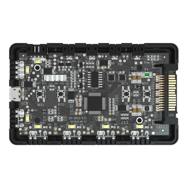 Kontroler Cooler Master Kontroler LED ARGB RGB Cooler Master (B)(U) MFP-ACBN-NNUNN-R1