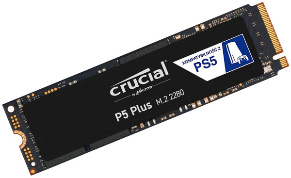 Dysk SSD M.2 NVMe Crucial P5 Plus 2TB  (CT2000P5PSSD8)