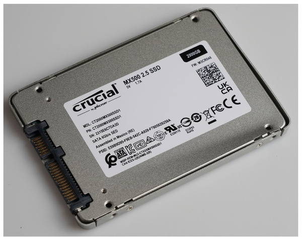 Dysk SSD Crucial MX500 2TB (CT2000MX500SSD1)