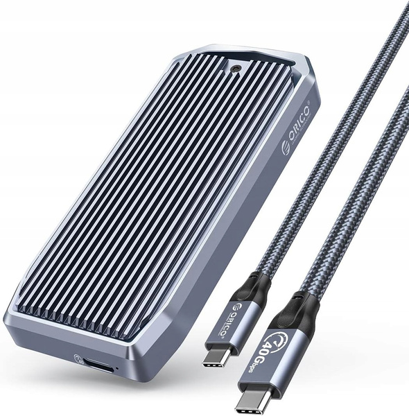 ORICO obudowa dysku NVMe 40 Gbps Thunderbolt 3/4 USB4.0 M.2 PCIe 2280 szara (M2008C3-U4)