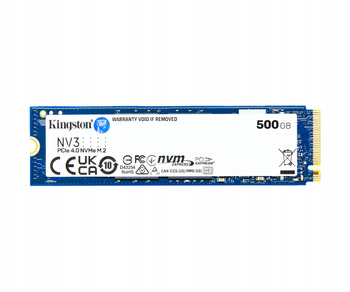 Dysk SSD Kingston SNV3S 500GB M.2 2280 PCI-E x4 Gen4 NVMe (SNV3S/500G)