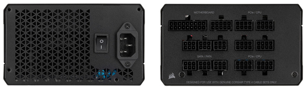 Zasilacz ATX Corsair RM1000x 2021 1000W Modularny (CP-9020201-EU) (U)(W)(B)