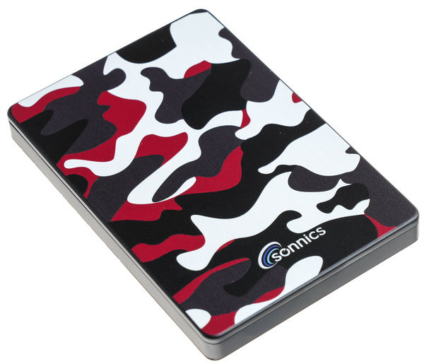 Przenośny dysk HDD Sonnics External Hard Drive Red Camo 1TB (USB 3.0)