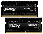 PAMIĘĆ RAM KINGSTON FURY IMPACT 16GB (2x8) SO-DIMM DDR4 3200  KF432S20IBK2/16