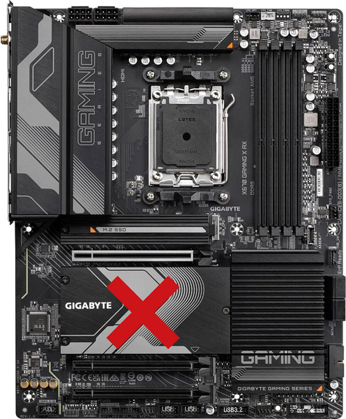 łyta główna ATX Gigabyte X670 Gaming X AX (Socket AM5) (U)