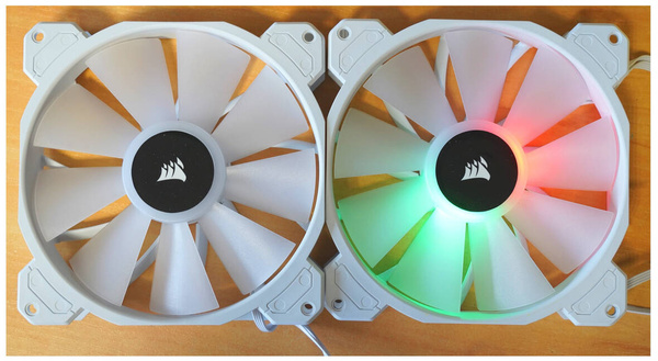 Corsair iCUE SP140 RGB Elite White (2x140mm) + Kontroler (HUB) Lighting Node CORE (CO-9050139-WW)